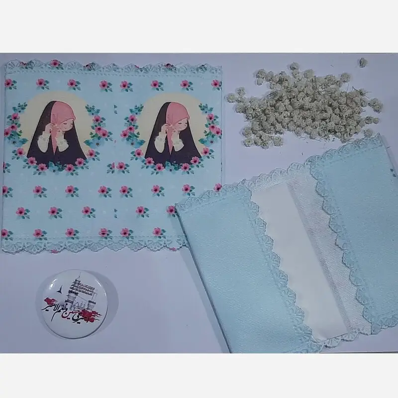 جا دستمال کاغذی مخمل